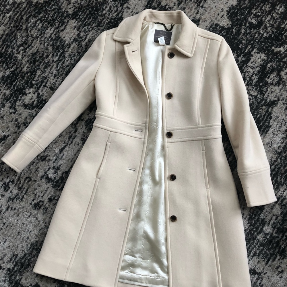 Barley worn jcrew lady day jacket